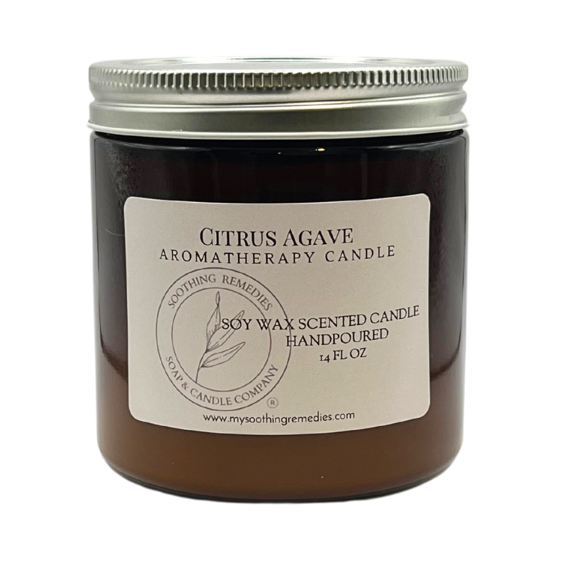 Citrus Agave Soy Wax Candle