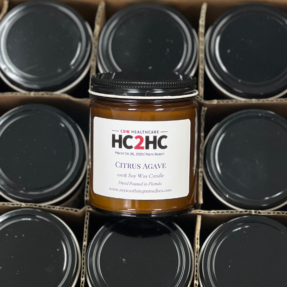 20 Custom Candle Favors