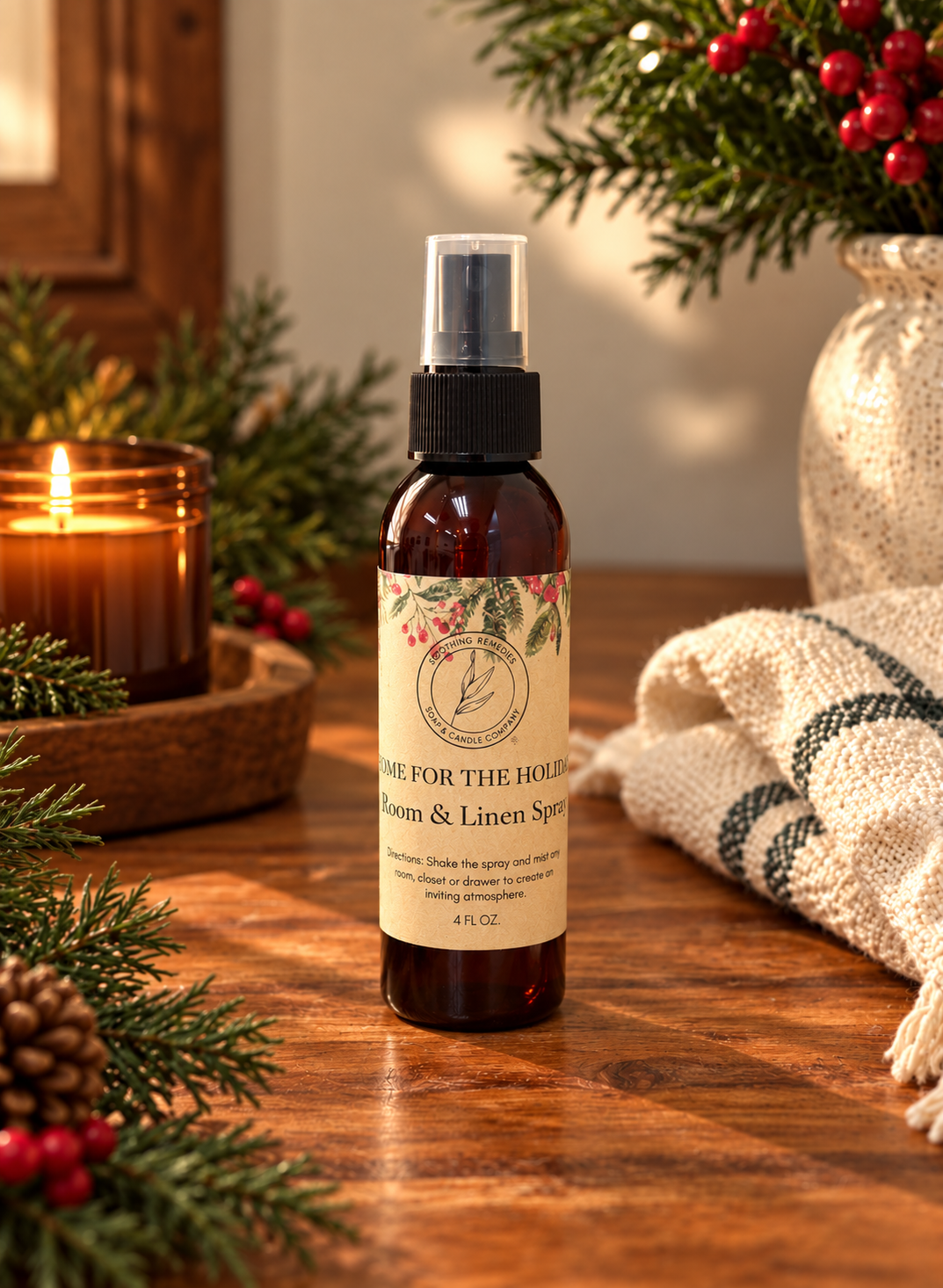 Holiday Room and Linen Spray