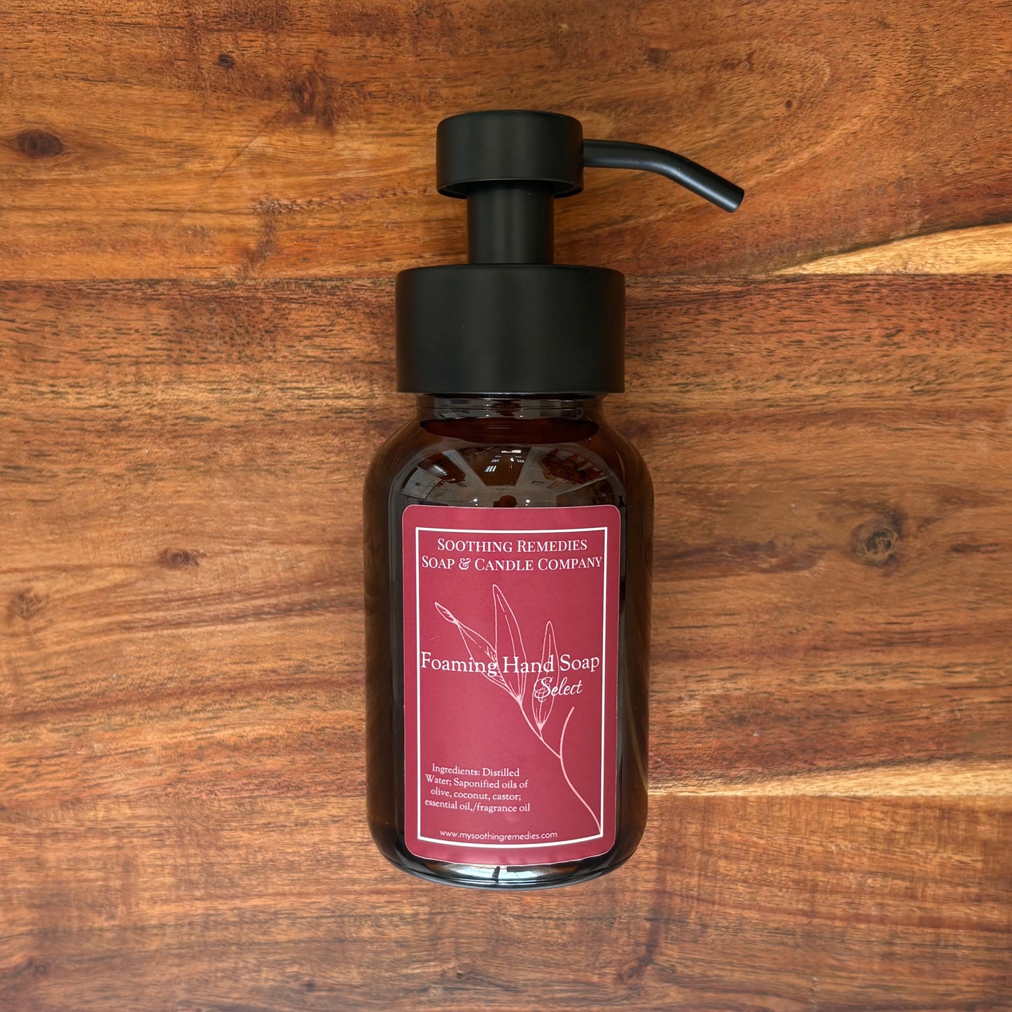 Foaming Hand Soaps | Reusable Glass Bottle