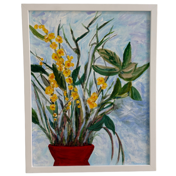 Red Vase