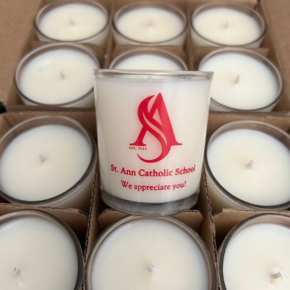 20 Custom Candle Favors