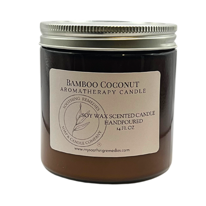 Bamboo & Coconut Soy Wax Candle