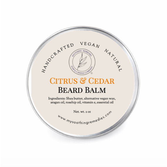 Citrus & Cedar Beard Balm