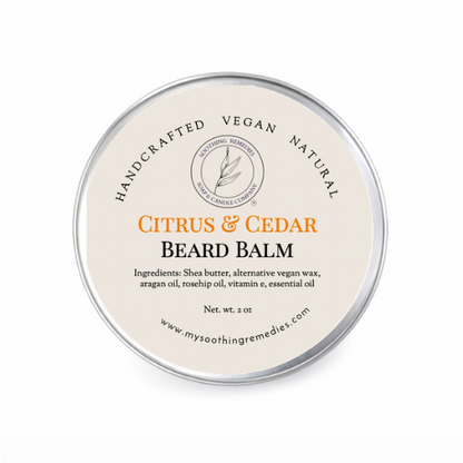 Citrus & Cedar Beard Balm