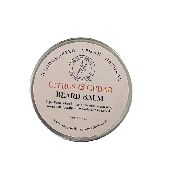 Citrus & Cedar Beard Balm