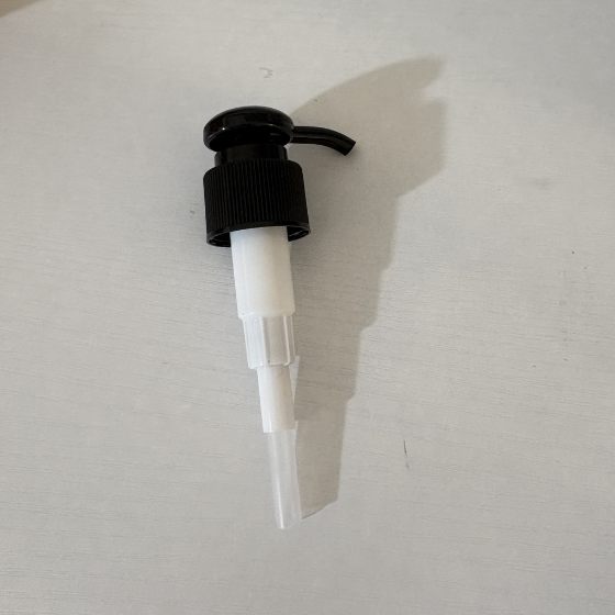 Empty reusable brown liquid dispenser bottle