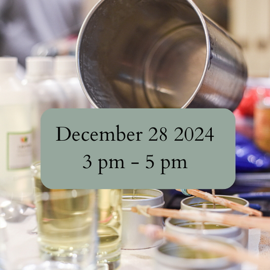 Candle-Making Workshop 12/28