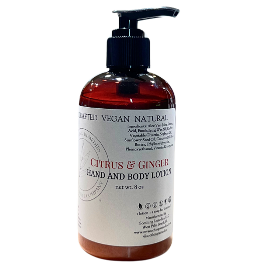 Citrus and Ginger Hand and Body Lotion