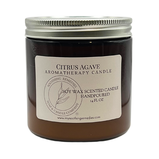 Citrus Agave Soy Wax Candle