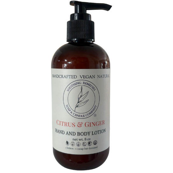 Citrus and Ginger Hand and Body Lotion