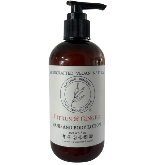 Citrus and Ginger Hand and Body Lotion