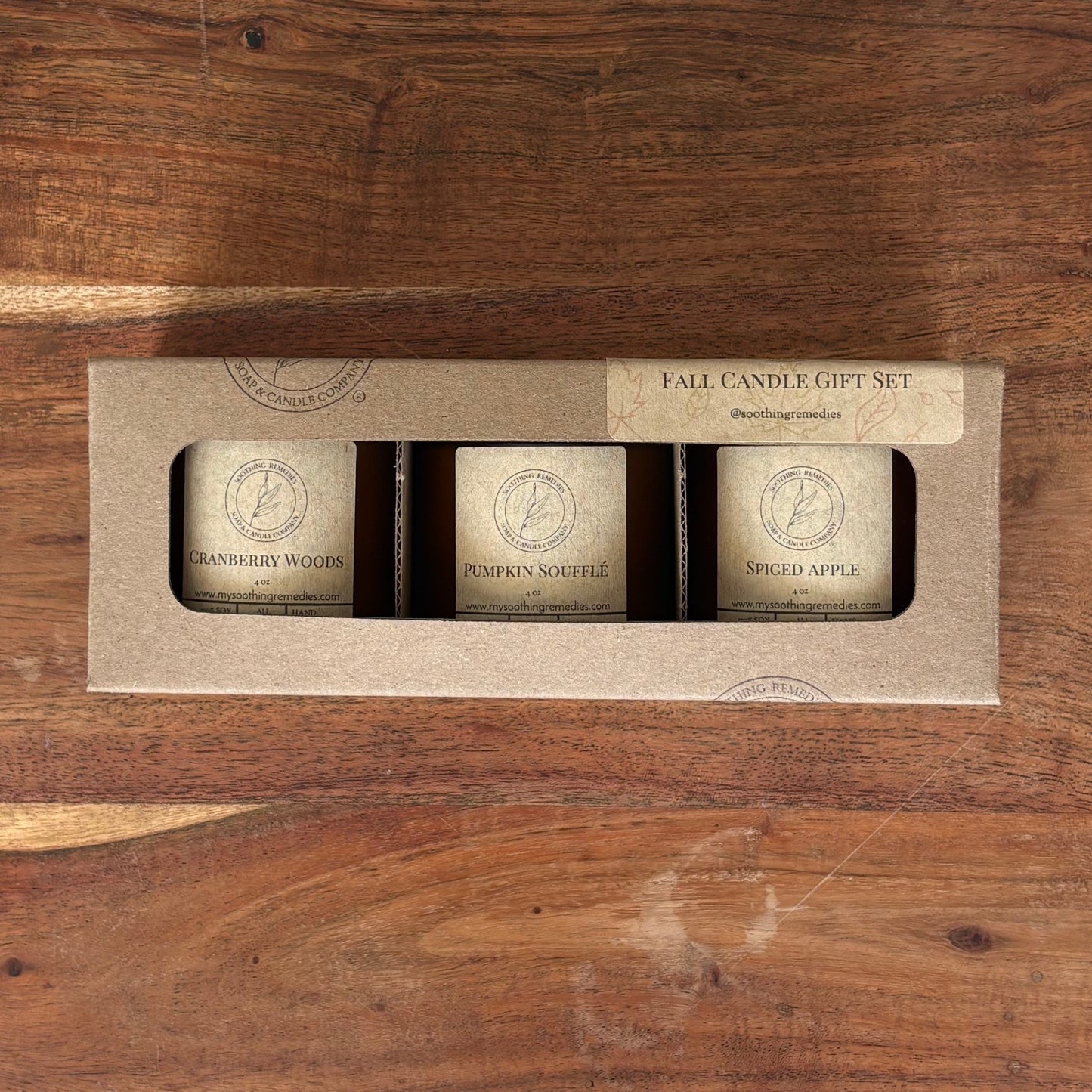 Fall Candle Gift Set