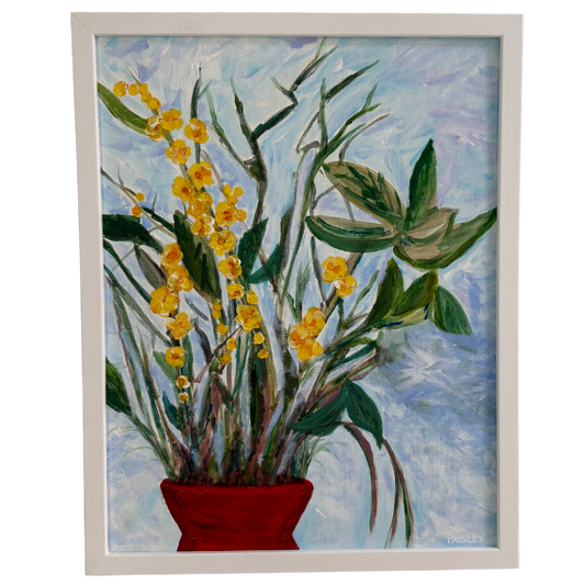 Red Vase
