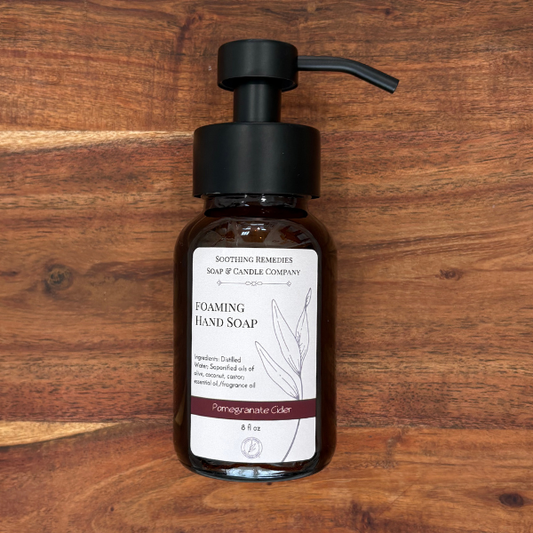 Foaming Hand Soaps | Reusable Glass Bottle