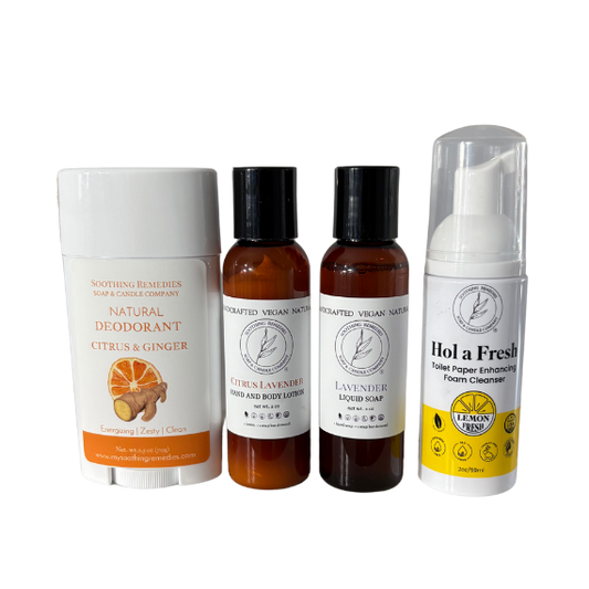 Citrus Ginger Travel Kit