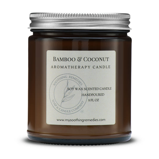 Scented soy wax candle